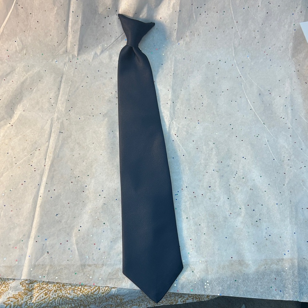 Classic Solid Navy Men's Tie - Unbranded